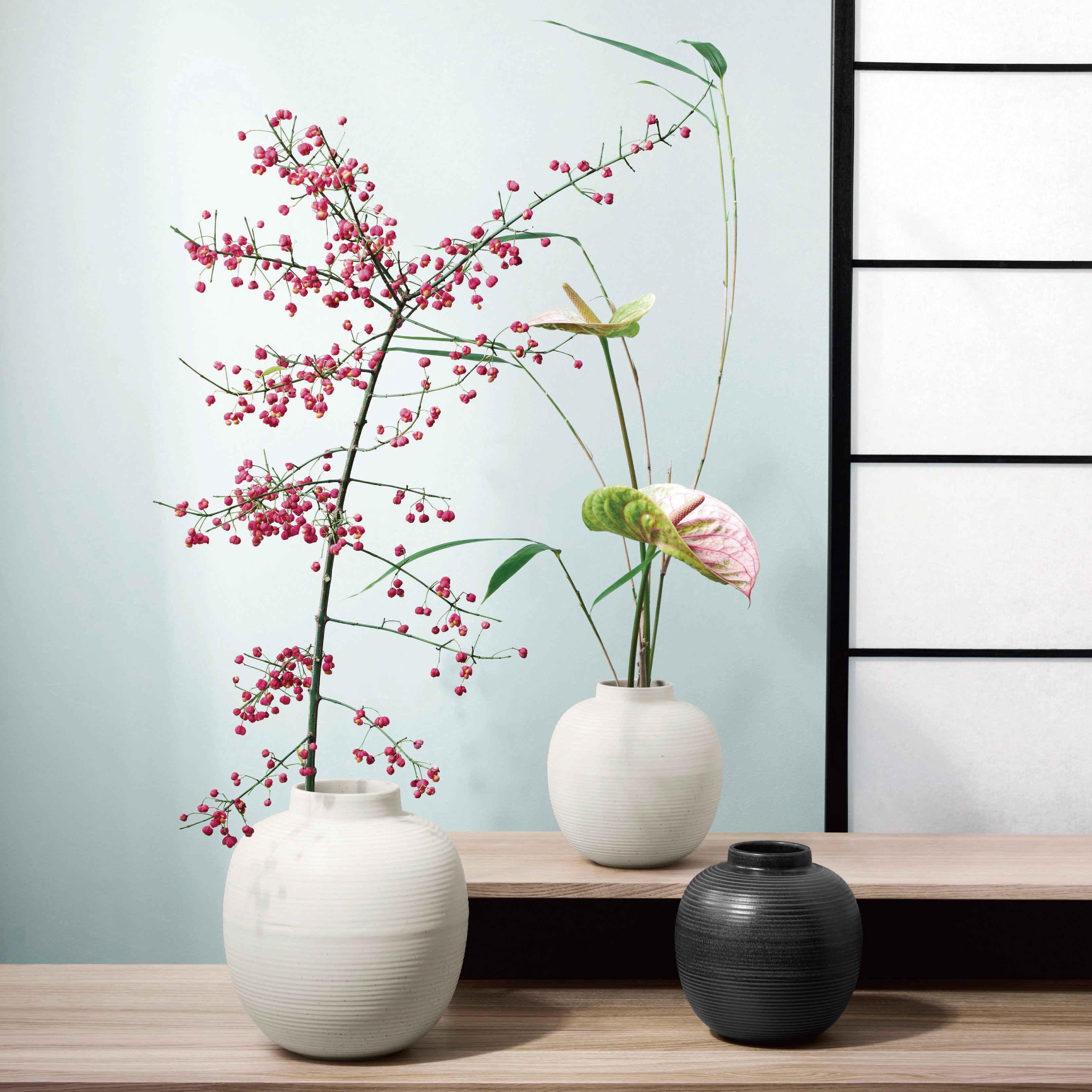 Japandi Vase H22cm / Living Talk Decor リビングトークデコール