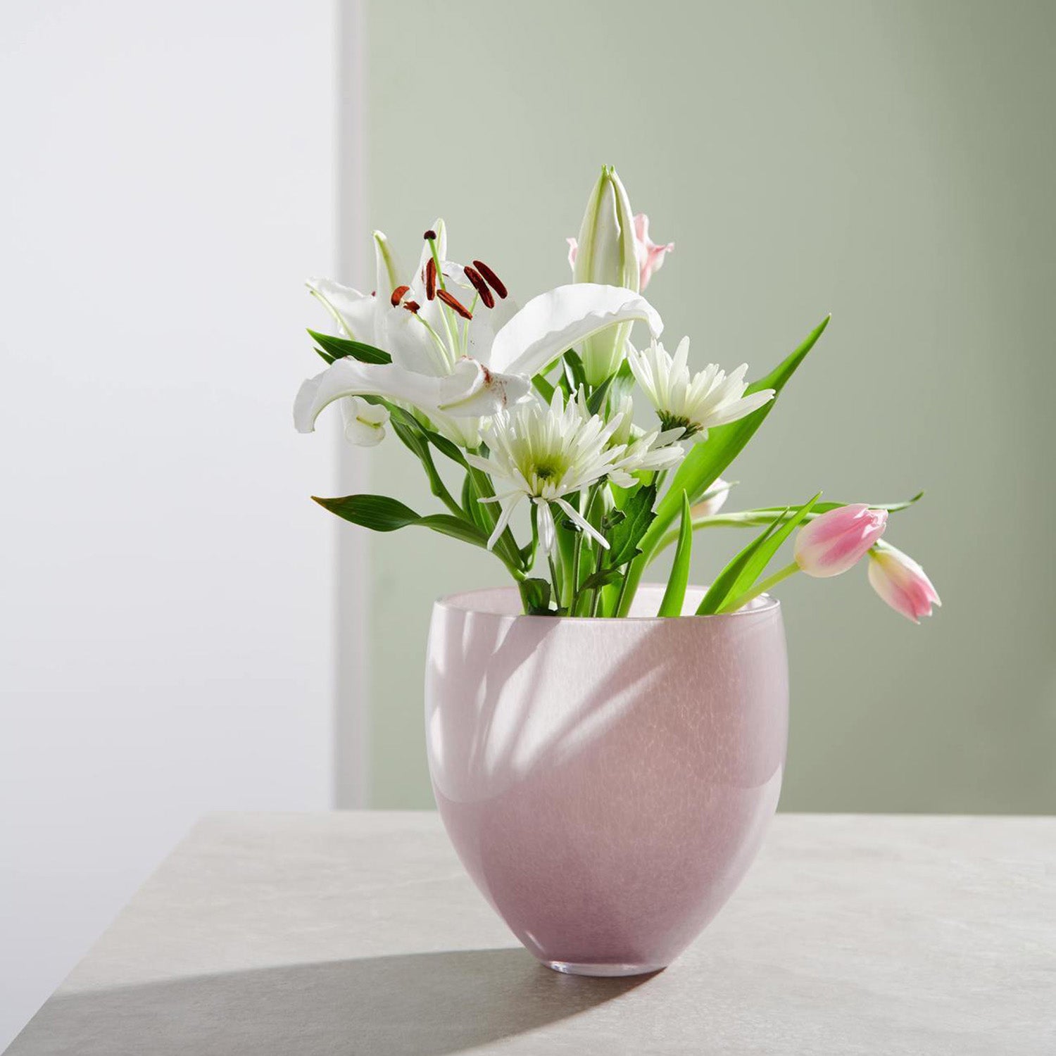 Oliveira Vase H15cm / Living Talk Decor リビングトークデコール