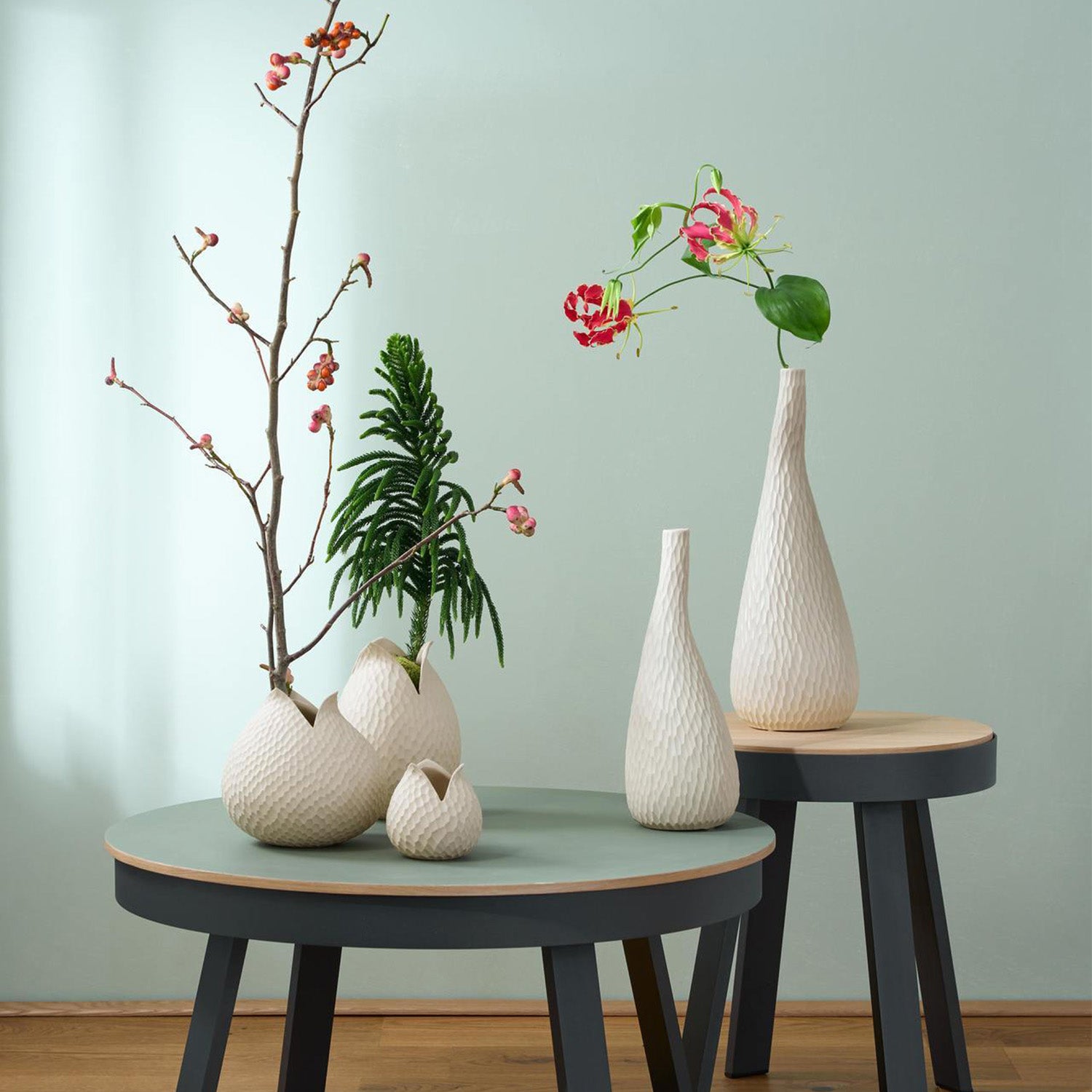JOICE ON THE TABLE 花瓶 Japandi Vase H22cm / Living Talk Decor リビングトークデコール
