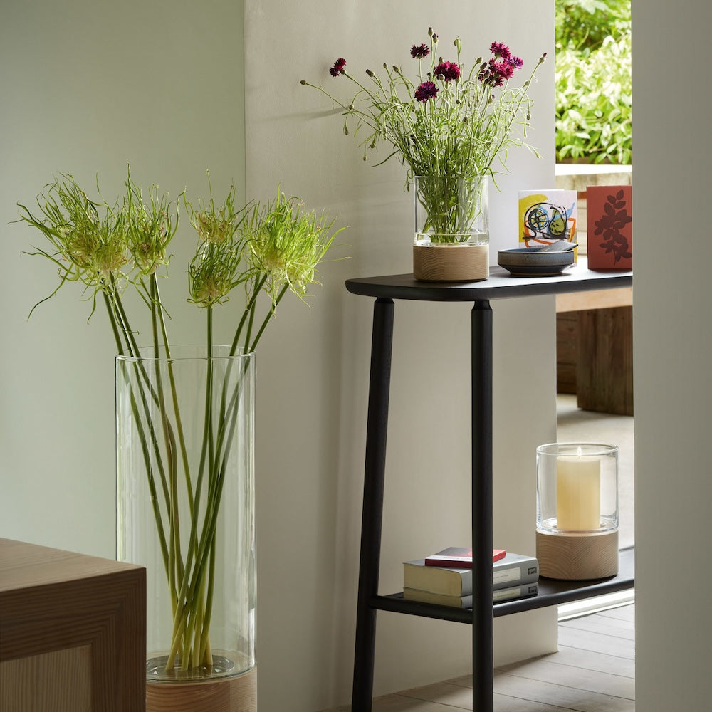 LSA LOTTA フラワーベース　　⑤ LSA International LOTTA VASE & ASH BASE / エルエスエー