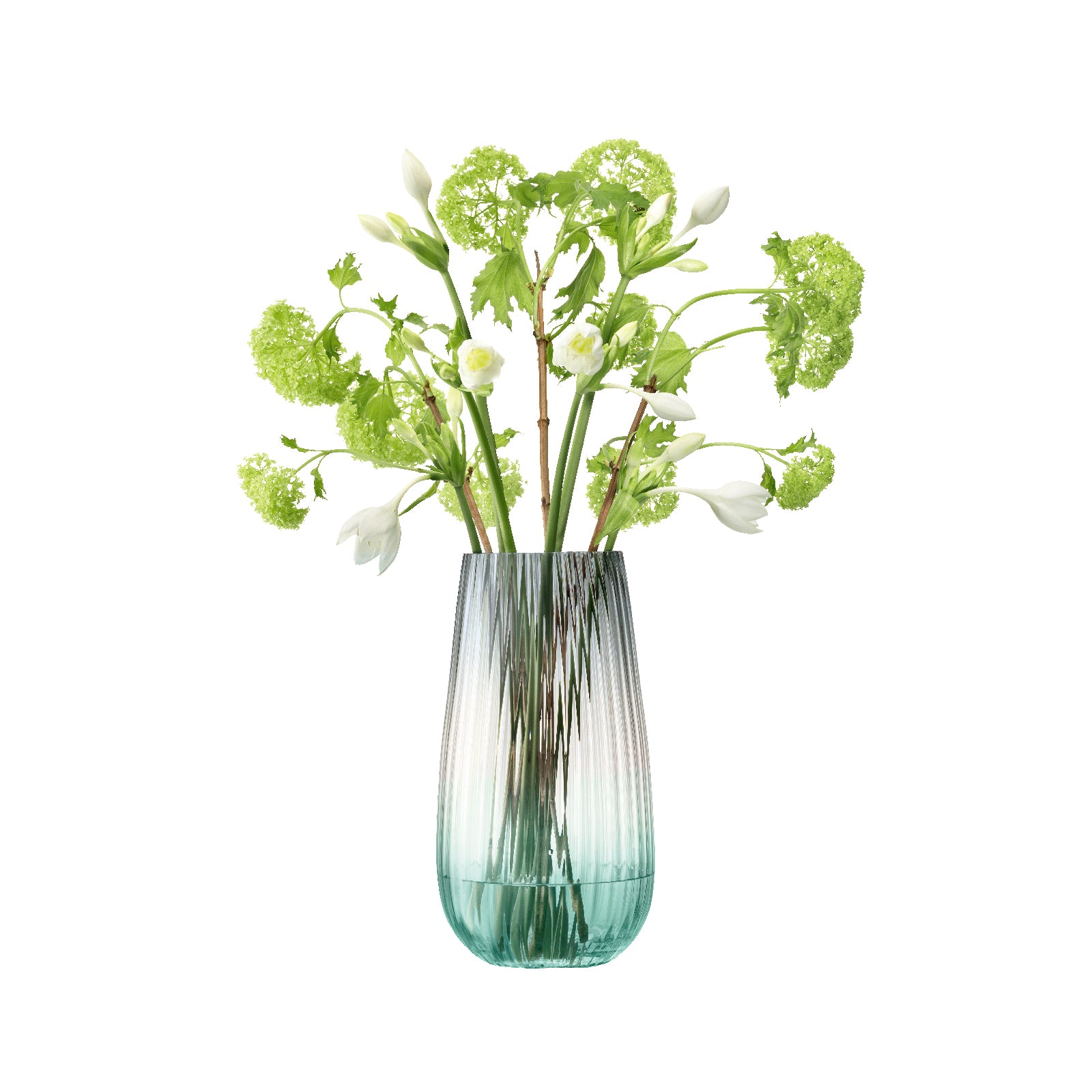 DUSK ダスク Vase H28cm（Green/Grey） / LSA international エルエス