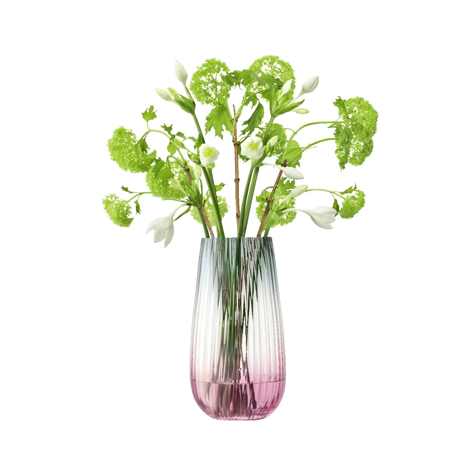 DUSK ダスク Vase H28cm（Pink/Grey） / LSA international エルエス