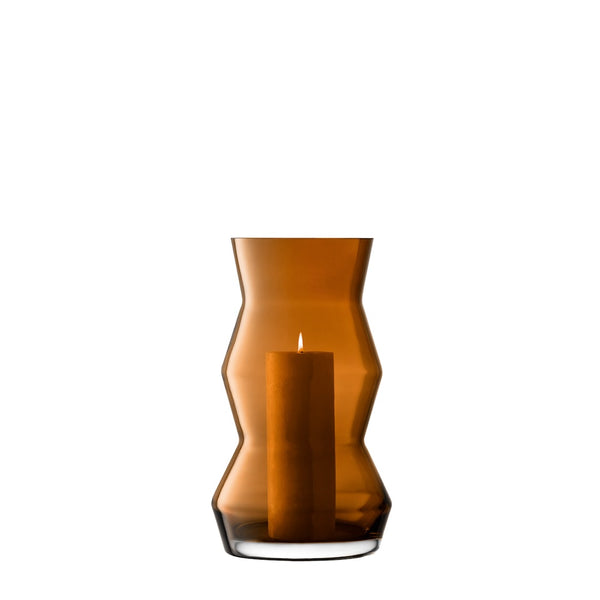 Sculpt Vase/Lantern H36cm (ブラウン)