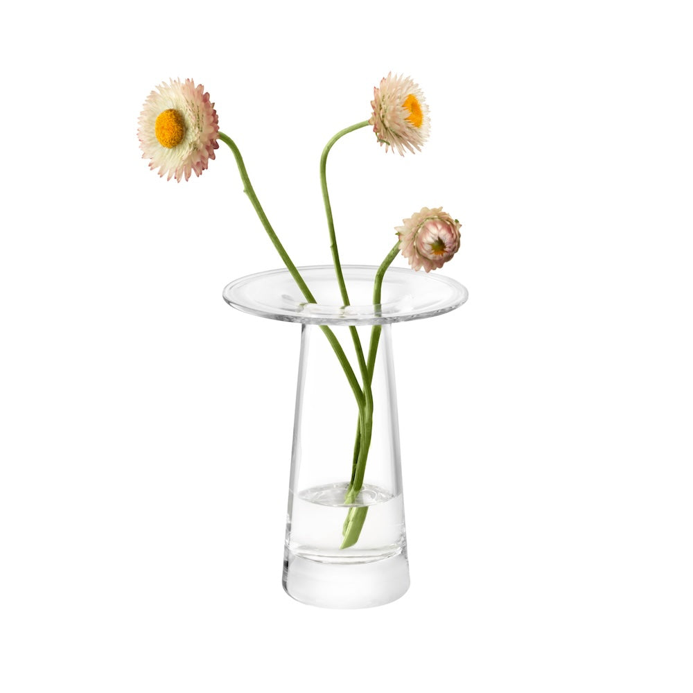 Victoria Vase H15cm (クリア) / LSA International / Living Talk