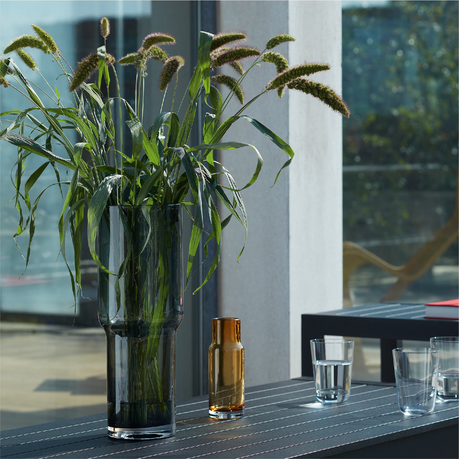 LSA International「アンバータートイズガラスベース」 Utility ユーティリティー Vase H19cm / LSA international エルエス