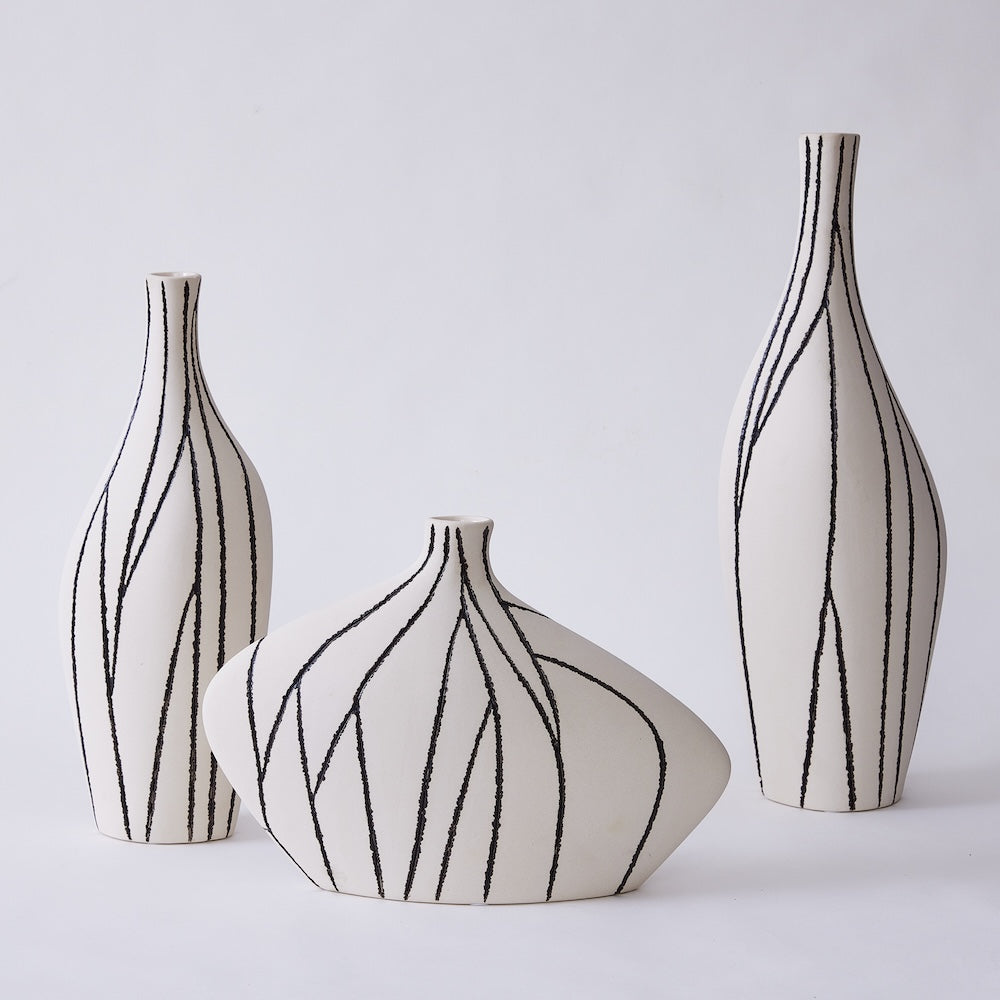 PATINA Vase TACP002W H41cm / Living Talk Decor リビングトークデコール