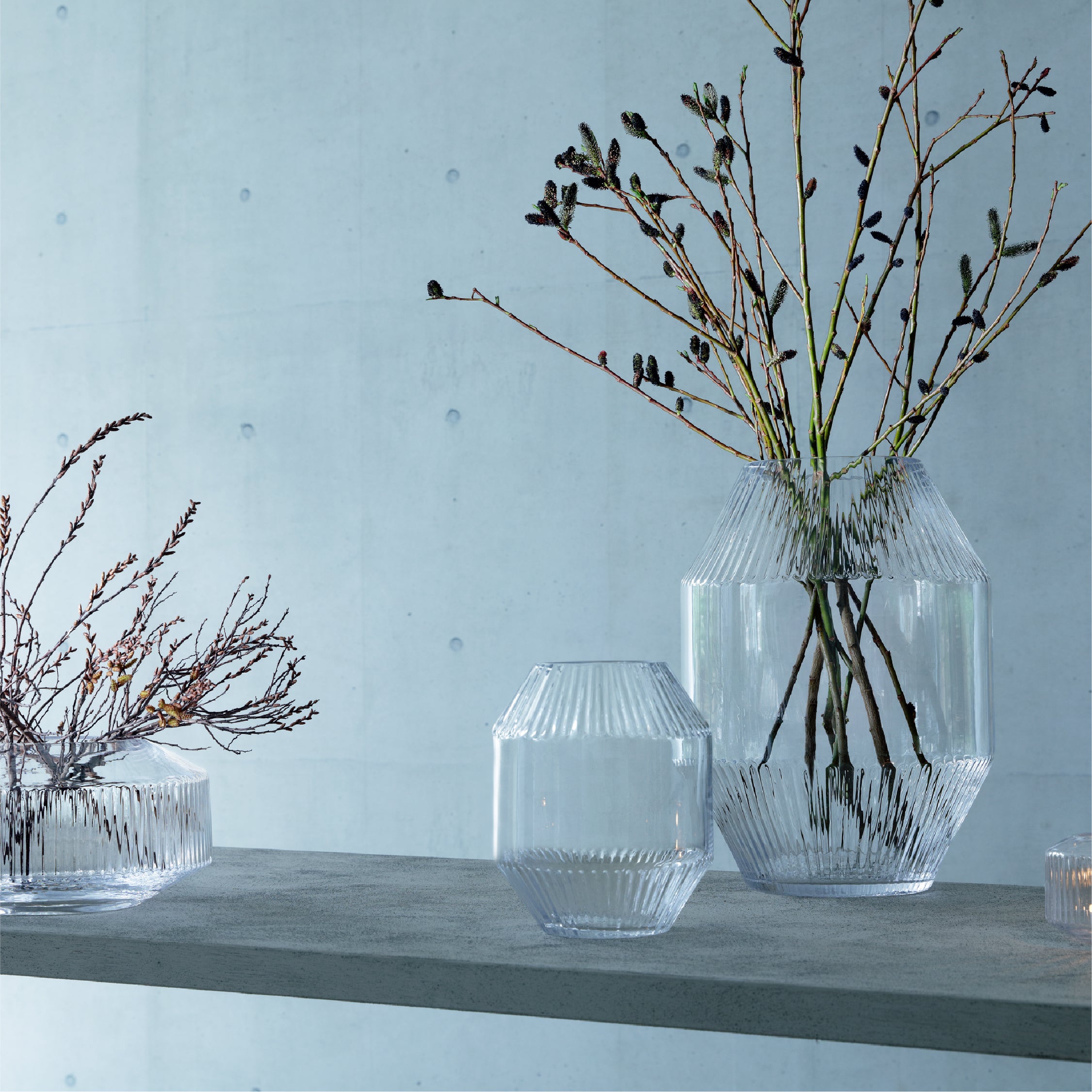 LSAフラワーベース　ROTUNDA VASE ※高さ15cm ROTUNDA ロタンダ Vase 15cm / Living Talk Decor リビング