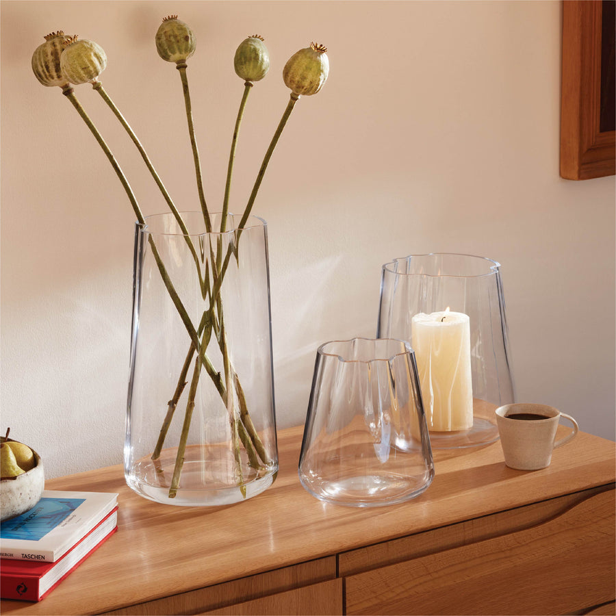 LAGOON ラグーン Vase / Lantern H18.5cm（クリア）
