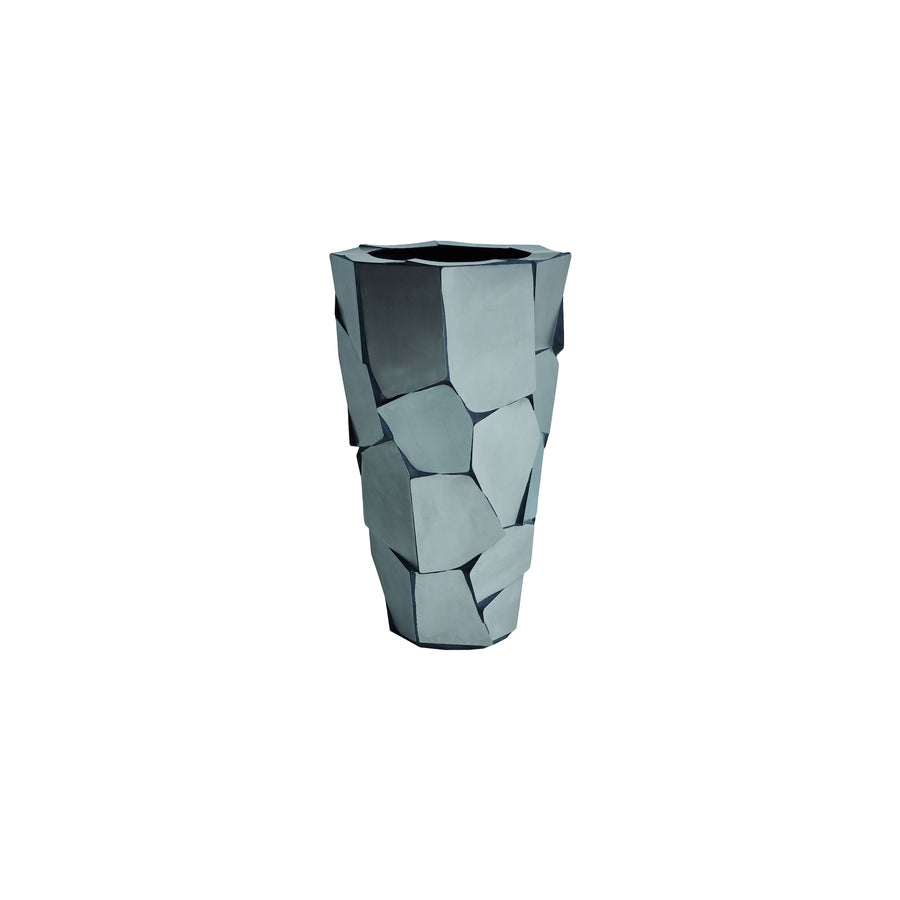 Satin Stainless Vase H75cm THD22358SA