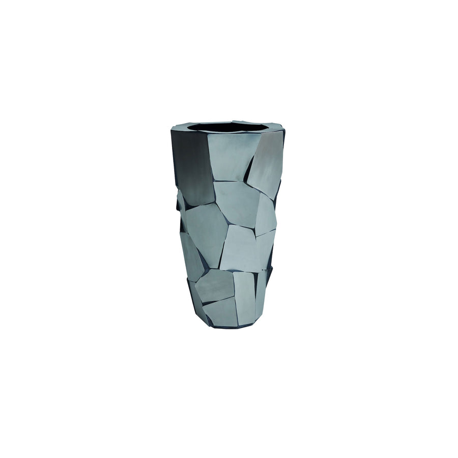 Satin Stainless Vase H75cm THD22358SA