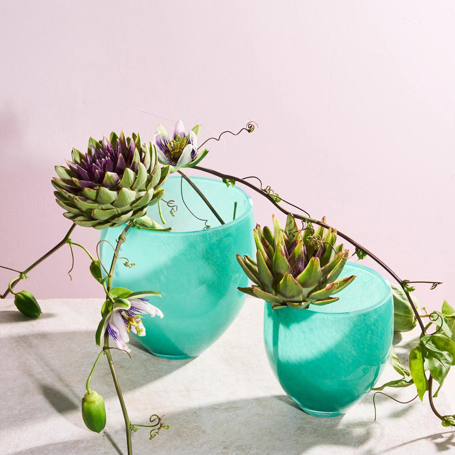 Oliveira Vase H19cm / Living Talk Decor リビングトークデコール