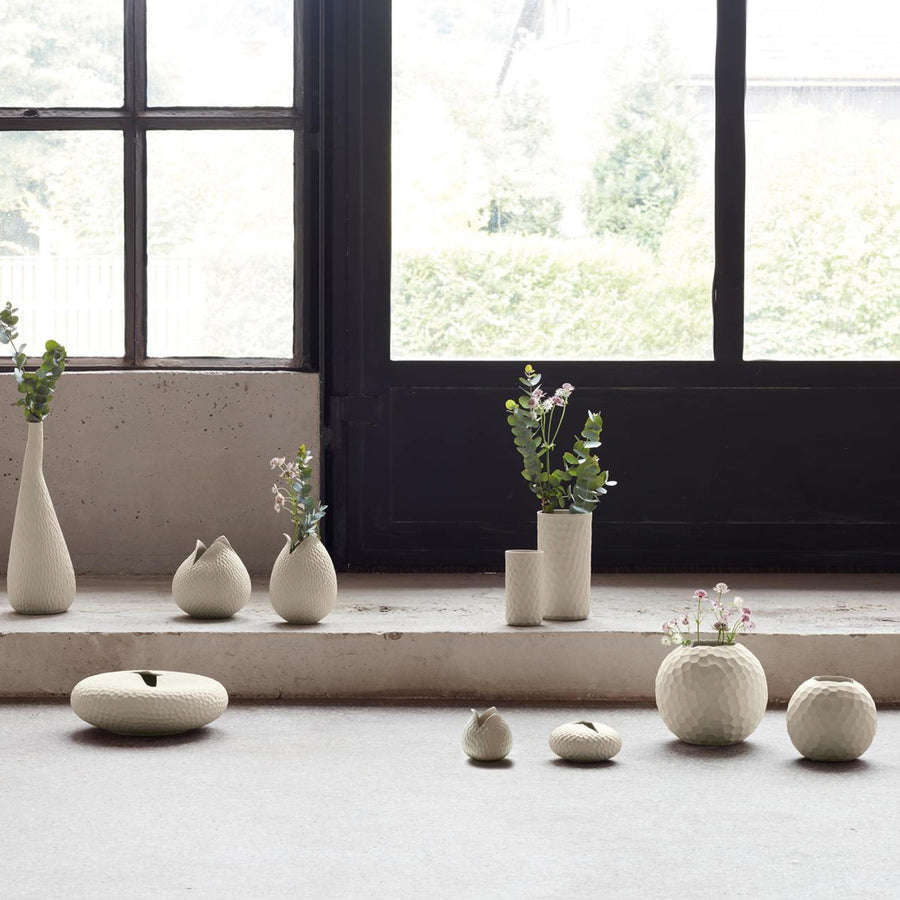 Carve Vase H18cm / Living Talk Decor リビングトークデコール