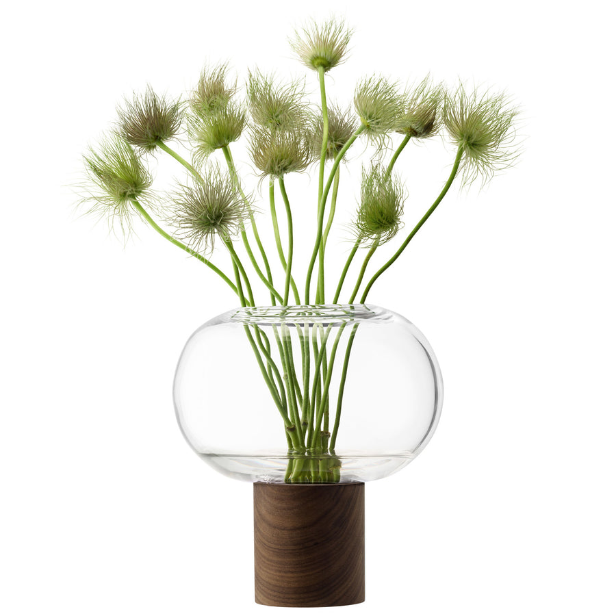 OBLATE オブレート Vase H21.5cm(クリア)