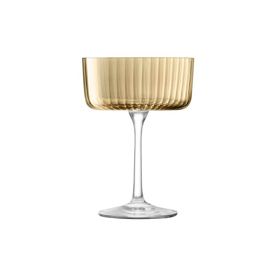 GEMS ジェムズ Champagne / Cocktail Glass 230ml ×4（アソート アンバー）