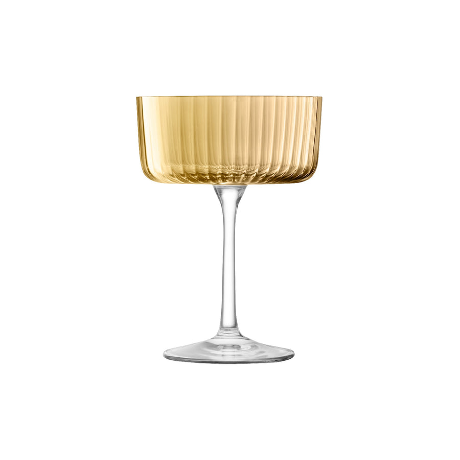 GEMS ジェムズ Champagne / Cocktail Glass 230ml ×4（アソート アンバー）