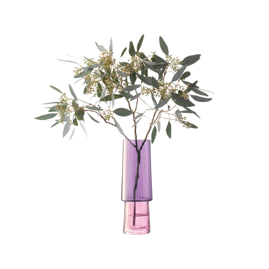 Gems Vase  H26cm（ガーネット）