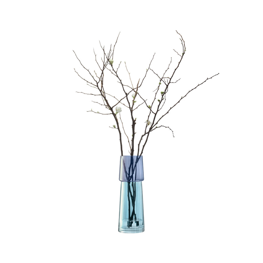 Gems Vase  H32cm（サファイヤ）