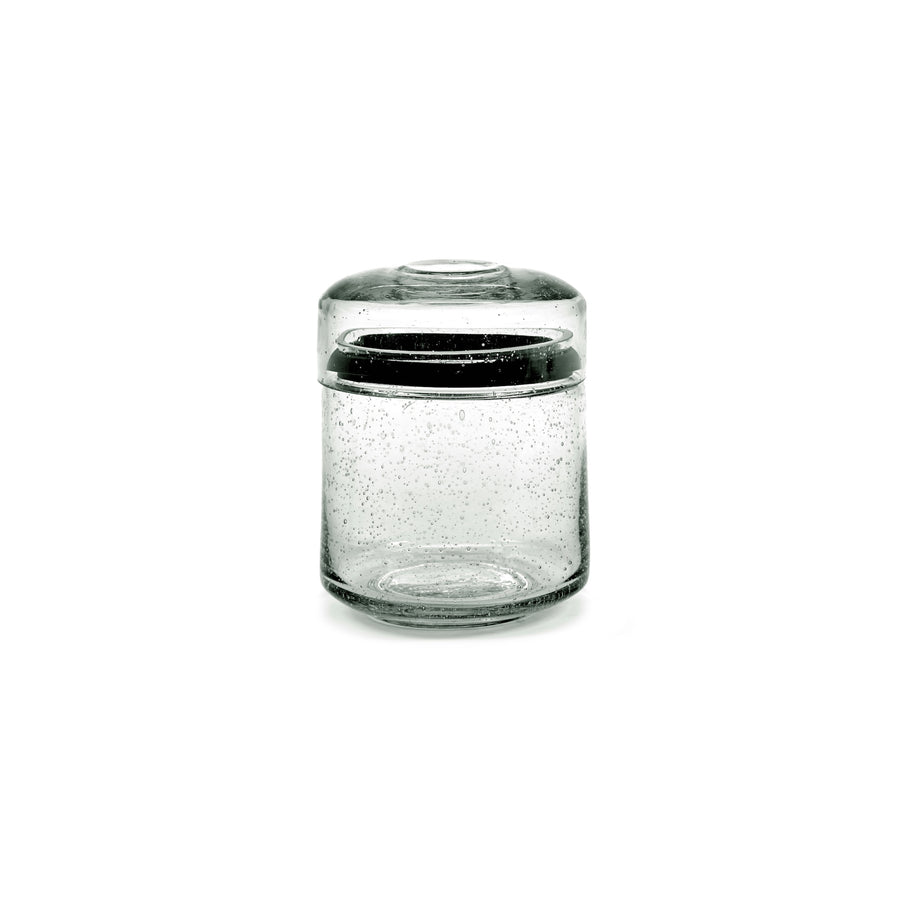 Jar With Lid M Pure H16cm (クリア)