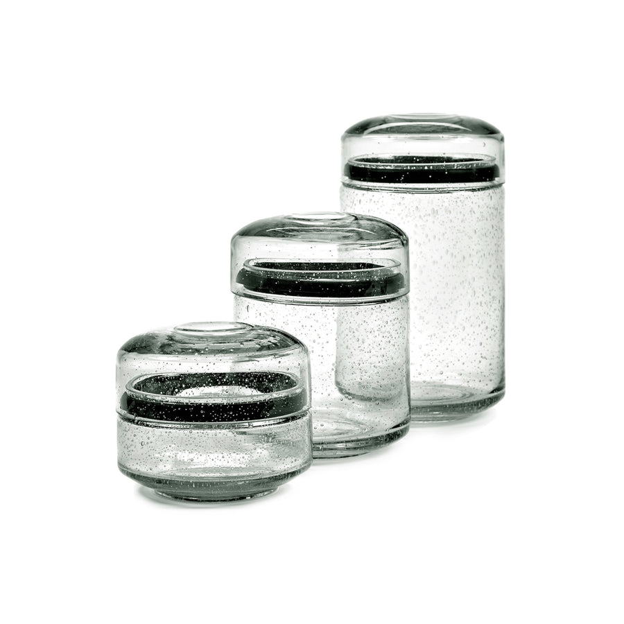 Jar With Lid S Pure H10cm (クリア)