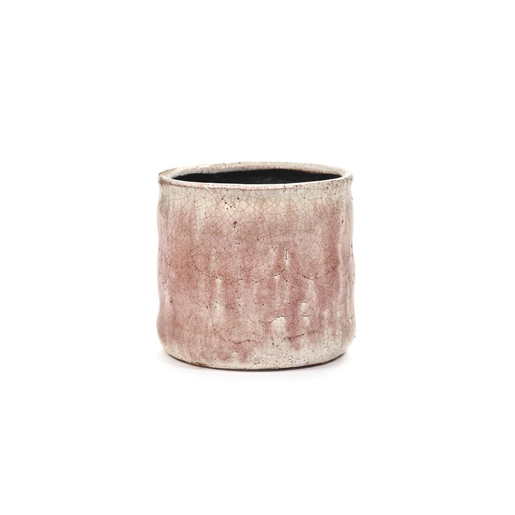 SERAX Flower Pot M Rose Craquelé H13cm / Living Talk Decor