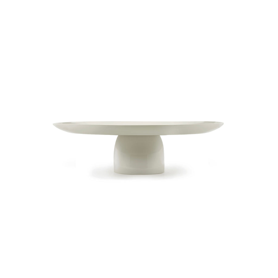 Cake Stand Salt Zuma H8cm (ホワイト)