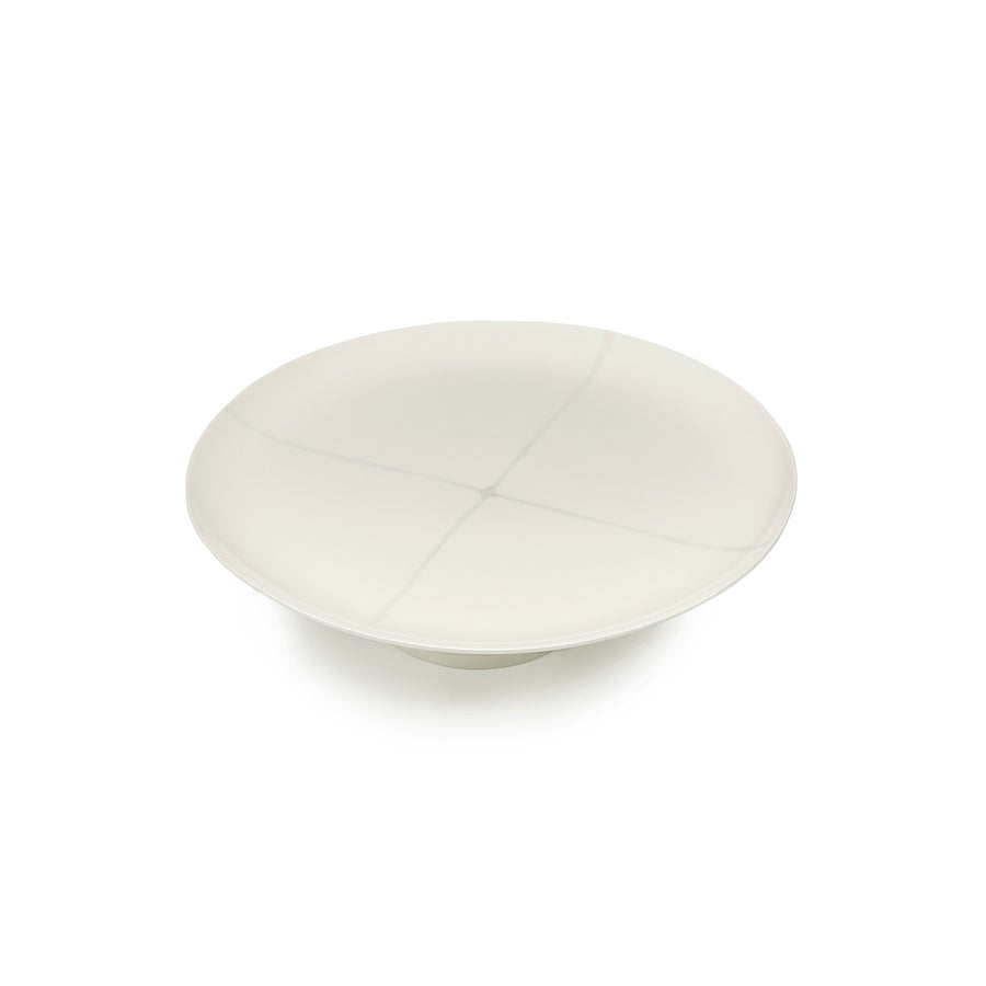 Cake Stand Salt Zuma H8cm (ホワイト)