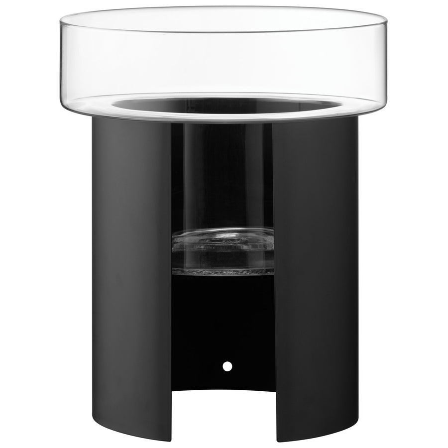 TERRAZZA テラッツァ Planter H45cm(Clear/Jet Black)