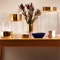 最終 sale 新品エターナルオーラ&エターナルオーラクリーム 2点セット LSA AURUM オーラム Tealight Holder / Vase H8.5cm / Living Talk