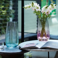 DUSK ダスク Vase H28cm（Green/Grey） / LSA international エルエス