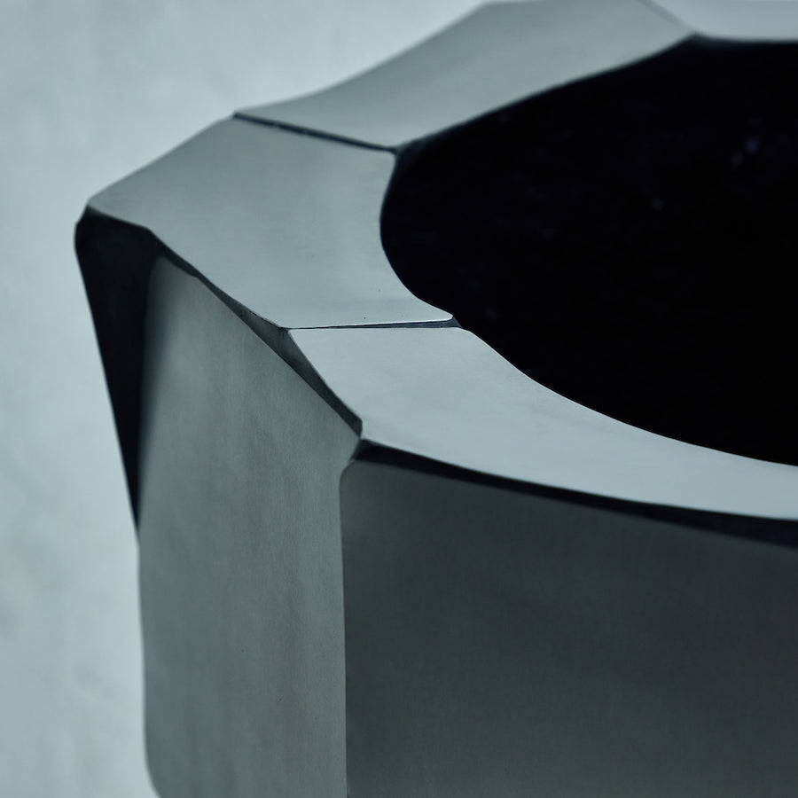 Satin Stainless Vase H115cm THD22357SA