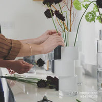 TIER ティア Vase H26cm（クリア） / LSA international エルエスエー