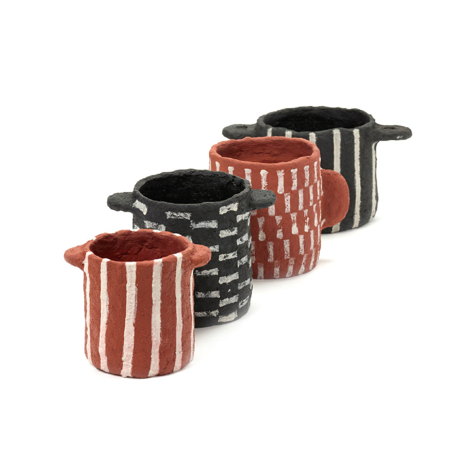 Pot Marie Vertical Stripes φ16.5