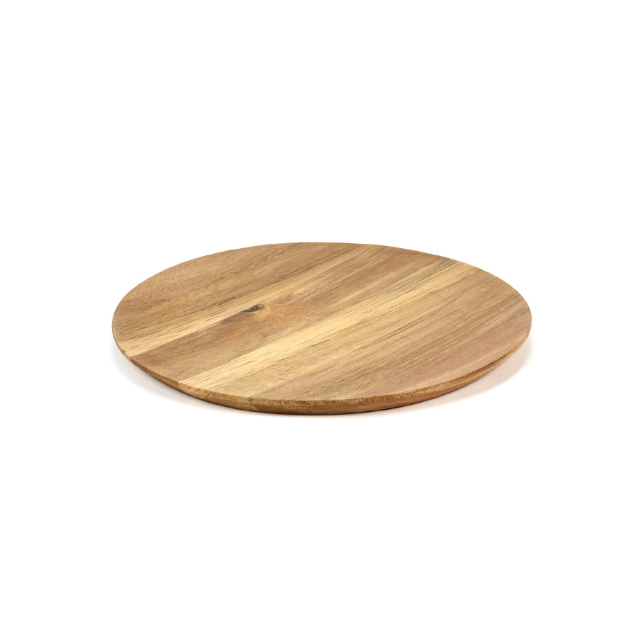 Wooden Plate Dunes L 26cm